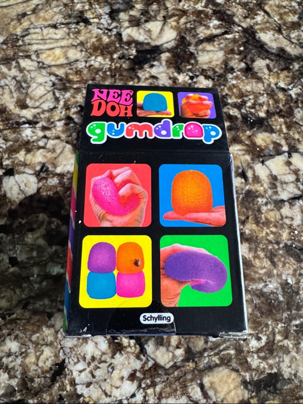 Trendy Brand New NeeDoh Gumdrop Super Solid Squish! Blue - Picture 3 of 4